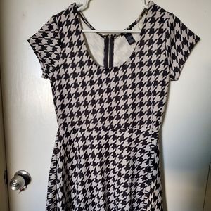Houndstooth dress